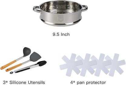16PCS Pots and Pans Set Non Stick Cookware Set Nonstick - Image 3