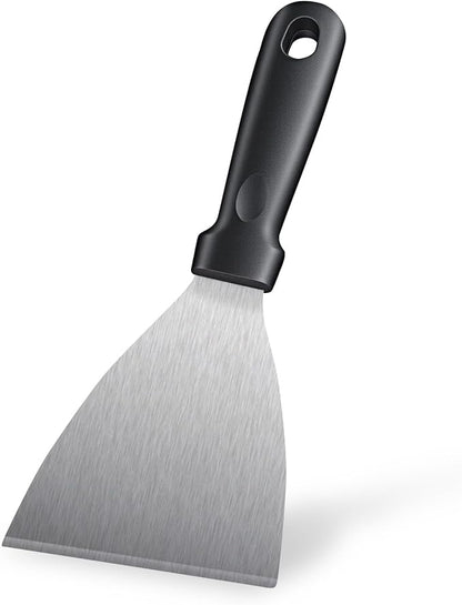 Griddle Scraper，Stainless Steel Grill Scraper, Slant Edge Metal Spatula by Unknown