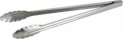 Winco Coiled Spring Extra Heavyweight Stainless Steel Utility Tong by Winco