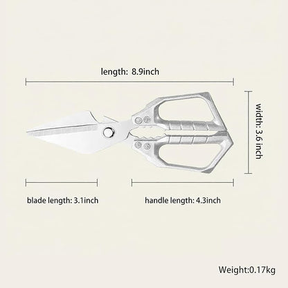 Scissors all Purpose, Stainless Steel Heavy Duty Kitchen Shears, Meat Scissors - Image 3