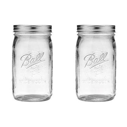 Ball Wide Mouth Glass Mason Jars by BallJar