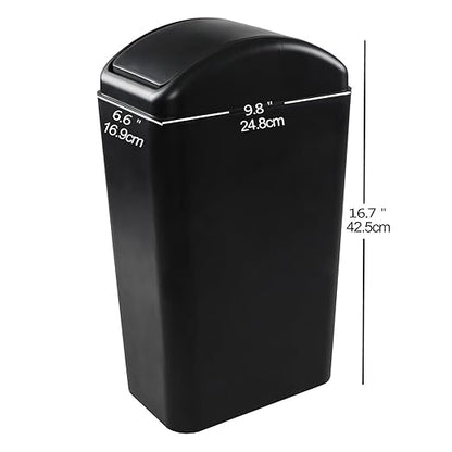 3.5 Gallons Capacity/ 14 Liter Plastic Trash Can, Garbage Bin - Image 3