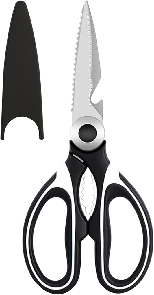 NileHome Kitchen Scissors, Stainless Steel Scissors All Purpose Heavy Duty by NileHome