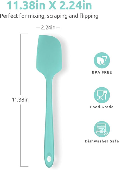 Heat Resistant Silicone Large Spatula: U-Taste 600ºF High Heat Flexible 11.38in - Image 2