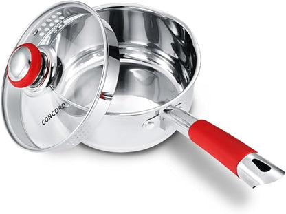 Concord 2 Quart Stainless Steel Saucepan by ConcordCookware