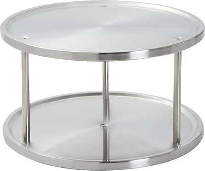 Juvale 2-Tier Lazy Susan Spice Rack Organizer - Image 9
