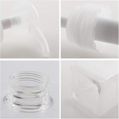 Pump Bottle, Refillable Plastic Empty Lotion Soap Dispenser Liquid Container - Image 5