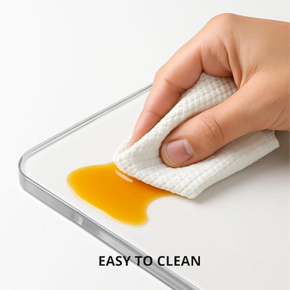 Acrylic Cutting Board with Counter Lip, Non-Slip Dough Mat - Image 7