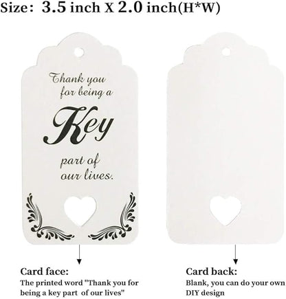WODEGIFT 50 PCS Wedding Favors Key Bottle Openers, Bridal Shower Party Favors - Image 8