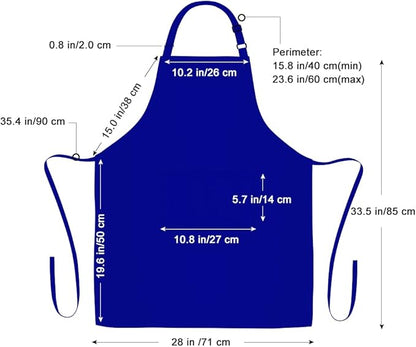 Jubatus 2 Pack 100% Cotton Aprons - Image 7