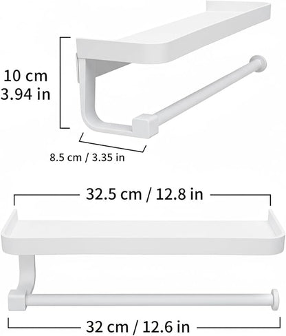 JOOM Hand Towel Holder for Bathroom -Paper Towel Holder Wall Mount - Image 2