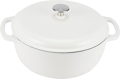 Amazon Basics Enameled Cast Iron Dutch Oven Pot by AmazonBasics