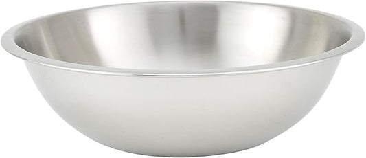 Winco 8 Quart Heavy-Duty Stainless Steel Mixing Bowl by Fonteme