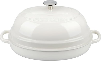 EDGING CASTING Enameled Oval Cast Iron Dutch Oven Pot - Image 6