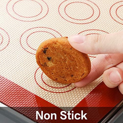 MCIRCO 6 Piece Stainless Steel Baking Sheet - Image 6