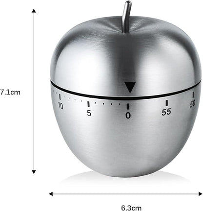 Mechanical Kitchen Timer, Cute Wind Up 60-Minute Manual Countdown - Image 2