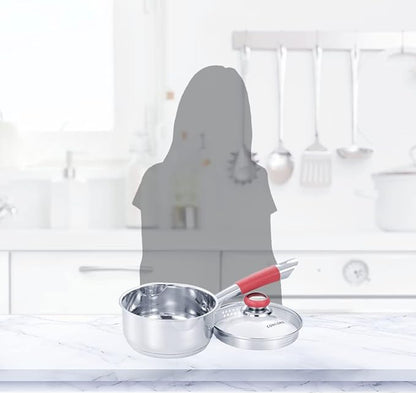 Concord 3 Quart Stainless Steel Saucepan - Image 7