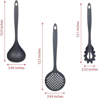 Glad Cooking Kitchen Utensils Set – 7 Pieces, Nylon Tools - Image 4