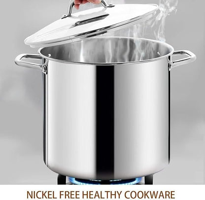 HOMICHEF 16 Quart LARGE Stock Pot - Image 3
