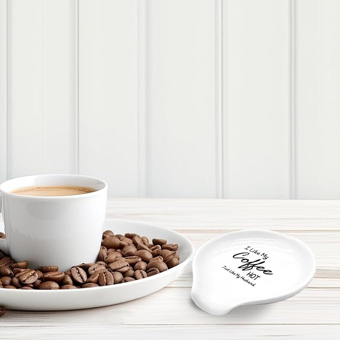 Funny Coffee Spoon Holder-Coffee Spoon Rest-Cafe Bar Station Accessories-I Like - Image 4