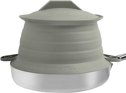 L.I.Q Silicone Splatter Guard – Fits 8 and 10 Inch Pots – Microwave Safe and by LIQInc