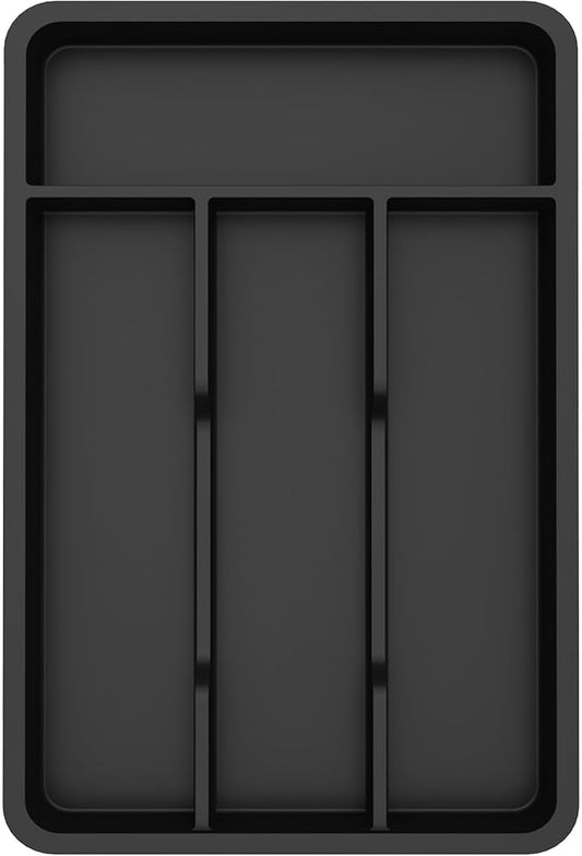 Lifewit Silverware Drawer Organizer Tray, Plastic Cutlery Storage by Lifewit