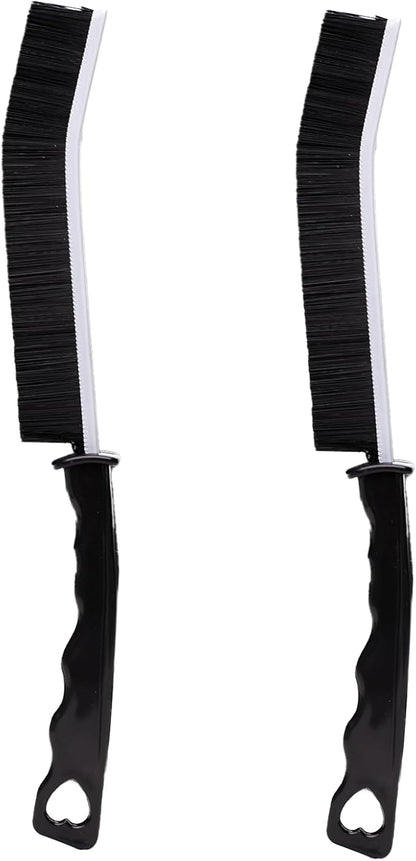 2 Pcs Crevice Cleaning Brush Hard Bristle Gap Brush Multifunctional by POPGIO