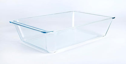 Deep Clear Glass Baking Dish, Rectangular Tempered Glass Baking Pan, The - Image 6