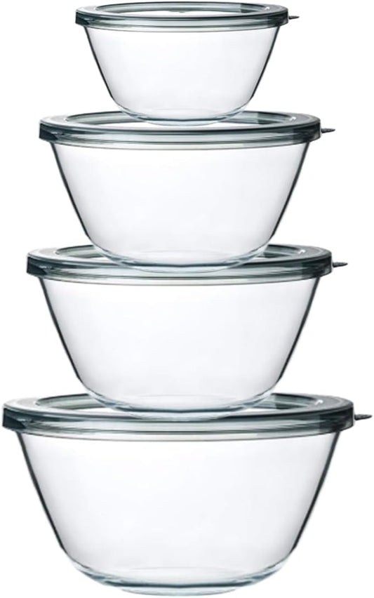 M MCIRCO Glass Mixing Bowls by MMCIRCO