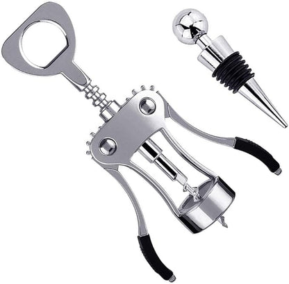 Foho Best Wing Corkscrew Wine Bottle Opener Luxury Waiter Corkscrew by FOHO