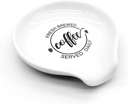 Funny Coffee Spoon Holder-Coffee Spoon Rest-Cafe Bar Station Accessories-Fresh - Image 3