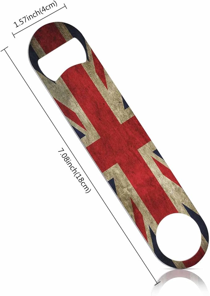 United Kingdom Flag Stainless Steel Bottle Opener Uk British National Flags - Image 2