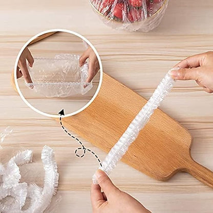 Fresh Keeping Bags, Plastic Sealing Bags Food Cover, Universal Kitchen Wrap - Image 3