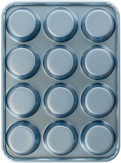 Nordic Ware Brilliant™ Colorful Bakeware 12 Cavity Muffin Pan, Nonstick made - Image 5