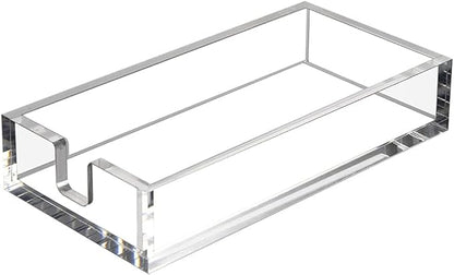 HIIMIEI Acrylic Napkin Holder for Bathroom, Acrylic Guest Towel Holder by HIIMIEI