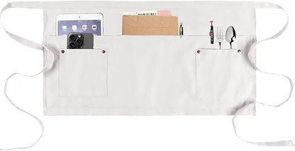 Server Apron with 5 Pockets by MIKIWELL