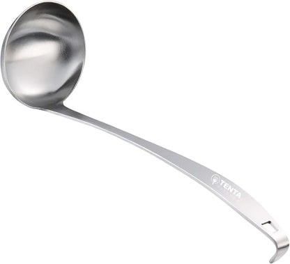Tenta Kitchen 3oz/85ml Stainless Steel Small Soup Ladle Spoon Stainless Steel by TENTA+KITCHEN