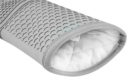 Restaurantware 2-Piece Silicone Oven Mitts Set 1 Case of 13.98 x 7.28 x 1.57 - Image 8