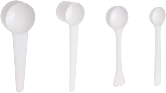 ONLYKXY 1/3/5/10g Measuring Spoons Coffee Protein Milk Powder Scoops Spoon by Unknown