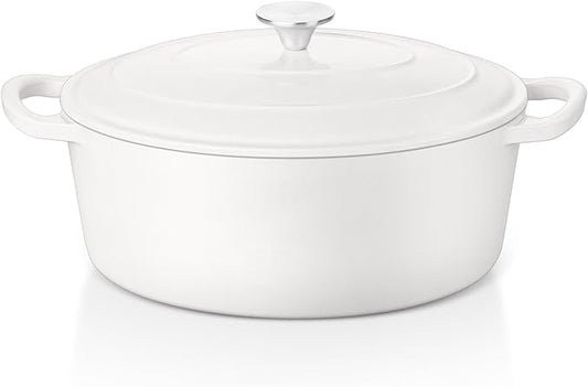 E-far 5QT Oval Dutch Oven Pot by E-far