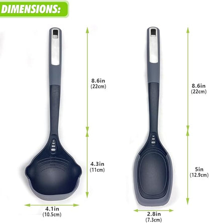 Flexible & Sturdy Kitchen Ladle Spoon Set - Image 7