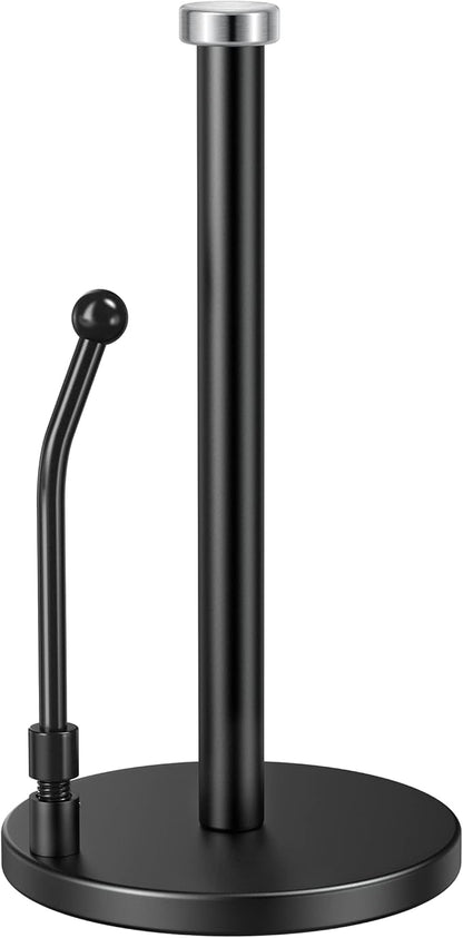 SMARTAKE Paper Towel Holder, Paper Towel Dispenser Standing Weighted Base Non by SMARTAKE