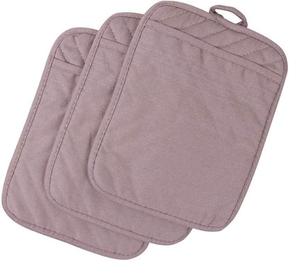 Anyi Pot Holders for Kitchen Heat Resistant, Cotton Hot Pads for Counter Table by Unknown