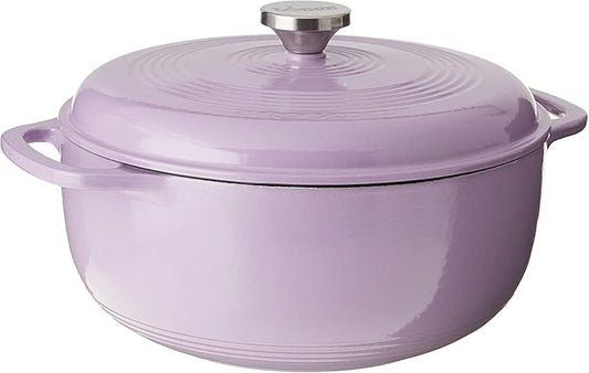 Lodge 3 Quart Enameled Cast Iron Dutch Oven by Lodge