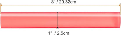 HARFINGTON Acrylic Clay Roller 8 Inch x 1 Inch Solid Non-Stick Plastic Round - Image 2