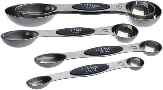 PrepWorks 5pc Measuring Spoons Set – Stainless Steel, Accurate Measurements by ProgressiveInternational