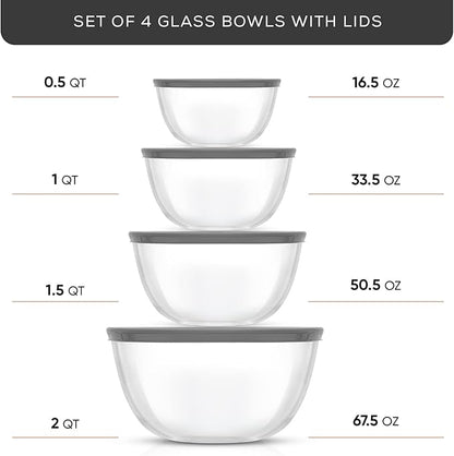 JoyJolt Kitchen Mixing Bowls - Image 2