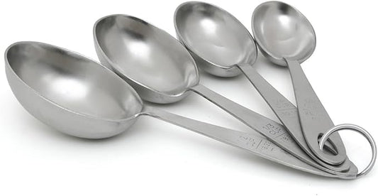 Lindy's MPC4 4-Piece Stainless Steel Measuring Scoop Set, 9 inches long by Lindys
