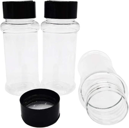 OJYUDD 16 Pack 3.4oz/100ml Plastic Spice Bottles Set, Empty Seasoning Containers - Image 6