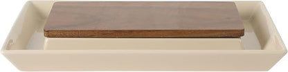 Gibson Elite 3-Section Stoneware Serving Tray by GibsonHomewares